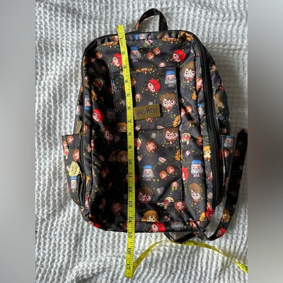 JuJuBe Harry Potter Mini Backpack Hogwarts Chibi Character Print Black Bag main image 10